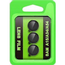 Ismiyl  Samsung Galaxy A15 4g Raze Metal Kamera Lens - Siyah 255669