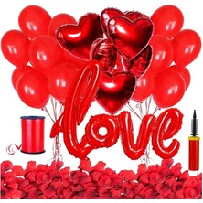 İstoç Parti Sevgililer Günü Love Imza Balon Seti