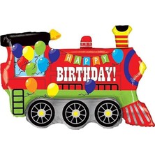 İstoç Parti Tren Şekilli Folyo Balon 80 cm