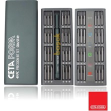 PremiumPort 49 Parça Hassas Mikro Uç Takımı, Çok Amaçlı Işler Için Mükemmel Set