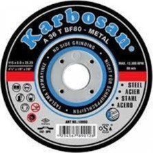 PremiumPort 230X3.0X22.23 Kesme Taşı 25 Adet, Dayanıklı ve Çok Amaçlı Kullanım