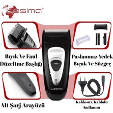 Normadia Yanak ve Sakal Tıraş Için Hassas ve Etkili Tıraş Makinesi