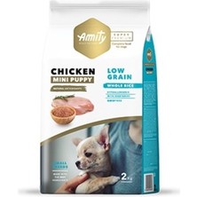 Amity Amıty Süper Premium Low Düşük Tahıllı Tavuklu Mini Yavru Köpek Maması 2 kg