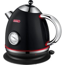 Özbience Şık Siyah Retro Su Isıtıcı ile Keyifli Anlar