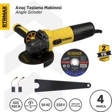 PremiumPort Avuç Taşlama Makinası 125 Mm, Dayanıklı ve Yüksek Performanslı Araç