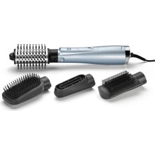 Normadia Hydro-Fusion 1000W Plazma Teknolojili 4 Başlıklı Hava Üflemeli Saç Şekillendirici Seti, Mavi