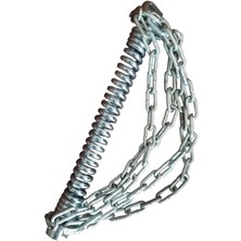 PremiumPort Çift Taraflı Kanal Açma Makinesi Yağ Sökücü, 22 mm Zincirli Uç