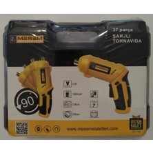 PremiumPort Şarjlı Vidalama Tornavida Takım 37 Parça Çantalı 4V 4.4AH Manyetik