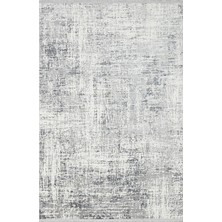 Eko Halı Nora NOR02 Grey Makinede Yıkanabilen Kolay Kullanımlı ve Kaymaz Tabanlı Modern Makine Halısı