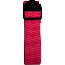 Max Tech Profesyonel Yoga Kemeri - Esneklik ve Germe Destekli Egzersiz Kemeri (Pembe)