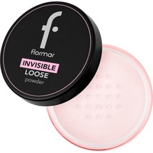 Flormar Invisible Loose Transparan & Yarı Mat Bitişli Sabitleyici Toz Pudra