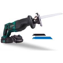 PremiumPort 20V Akülü Tilki Kuyruğu Testere, 2.0AH Pil, Güçlü ve Hafif Tasarım