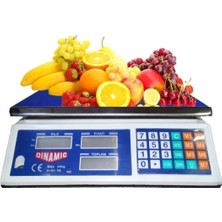 Normadia Dinamic Pilli Tartı, 40 Kg, Hassas ve Şarjlı, Market ve Bakkal Için