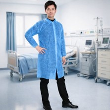 Besni Ticaret Tek Kullanımlık Ziyaretçi Önlüğü 20-25 gr Mavi 10 Adet