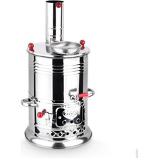 Özbience 5l Odunlu Semaver, Pratik ve Şık Çay Demleme Cihazı