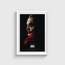 Domirus Joker (2019) Film Posteri Çerçeveli Tablo Ev Oda Duvar Dekorasyonu