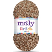 Moly Pıtırcık Batik PL168 -SL1010 Yumuşak Battaniye Ipi / 5 Adet
