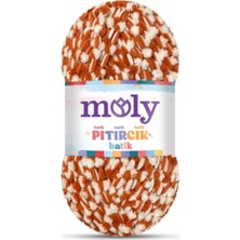 Moly Pıtırcık Batik PL154 -PL178 Yumuşak Battaniye Ipi / 5 Adet