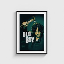 Domirus Oldboy (2003) Film Posteri Çerçeveli Tablo Ev Oda Duvar Dekorasyonu