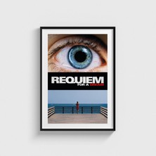 Domirus Requiem For A Dream (2000) Film Posteri Çerçeveli Tablo Ev Oda Duvar Dekorasyonu
