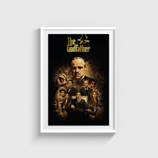 Domirus The Godfather (1972) Film Posteri Çerçeveli Tablo Ev Oda Duvar Dekorasyonu