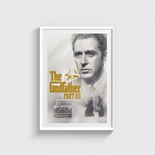 Domirus The Godfather Part Iıı (1990) Film Posteri Çerçeveli Tablo Ev Oda Duvar Dekorasyonu