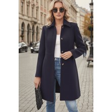 Barbora Dikiş Detaylı Tasarım Kaşe Kaban