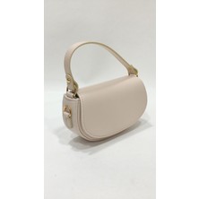 adissa collection Prizma Serisi - Minimalist Mini Sele Çanta Kısa Omuz Askılı Uzun Çapraz Askı Hediye Altın Aksesuarlı