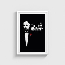 Domirus The Godfather (1972) Film Posteri Çerçeveli Tablo Ev Oda Duvar Dekorasyonu