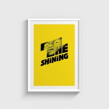 Domirus The Shining (1980) Film Posteri Çerçeveli Tablo Ev Oda Duvar Dekorasyonu