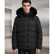 Hugoboss  Kapuşonlu Şişme Mont