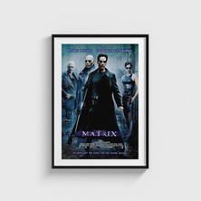 Domirus Matrix (1999) Film Posteri Çerçeveli Tablo Ev Oda Duvar Dekorasyonu
