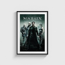 Domirus Matrix (1999) Film Posteri Çerçeveli Tablo Ev Oda Duvar Dekorasyonu