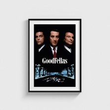 Domirus Goodfellas (1990) Film Posteri Çerçeveli Tablo Ev Oda Duvar Dekorasyonu