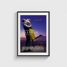 Domirus La La Land (2016) Film Posteri Çerçeveli Tablo Ev Oda Duvar Dekorasyonu