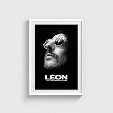 Domirus Léon The Professional (1994) Film Posteri Çerçeveli Tablo Ev Oda Duvar Dekorasyonu