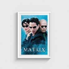 Domirus Matrix (1999) Film Posteri Çerçeveli Tablo Ev Oda Duvar Dekorasyonu