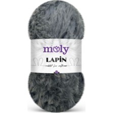 Moly Lapin Tavşan Tüyü Örgü İpi S7 / 5 Adet