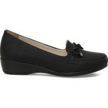 Polaris 166755.BZ6FX Siyah Kadın Loafer