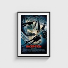Domirus Inception (2010) Film Posteri Çerçeveli Tablo Ev Oda Duvar Dekorasyonu
