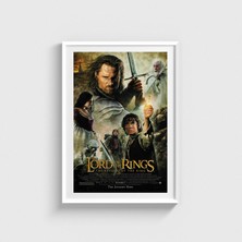 Domirus The Lord Of The Rings: The Return Of The King (2003) Film Posteri Çerçeveli Tablo Ev Oda Duvar Dekorasyonu