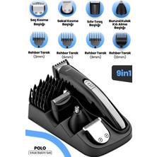 Normadia Paslanmaz Çelik Erkek Bakım Seti, Ayarlanabilir, Çok Fonksiyonlu, Şık Tasarım