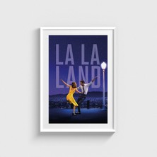 Domirus La La Land (2016) Film Posteri Çerçeveli Tablo Ev Oda Duvar Dekorasyonu