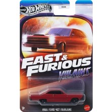 Hot Wheels Silver Series - F&f Villains -1966 Ford 427 Fairlane