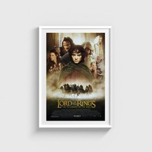 Domirus The Lord Of The Rings: The Fellowship Of The Ring (2001) Film Posteri Çerçeveli Tablo Ev Oda Duvar Dekorasyonu