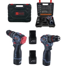 PremiumPort 18V Çelik Mandren Profesyonel Şarjlı Matkap