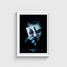 Domirus The Dark Knight (2008) Film Posteri Çerçeveli Tablo Ev Oda Duvar Dekorasyonu