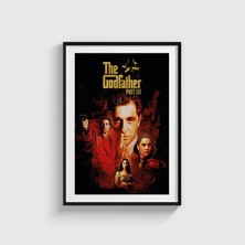 Domirus The Godfather Part Iıı (1990) Film Posteri Çerçeveli Tablo Ev Oda Duvar Dekorasyonu