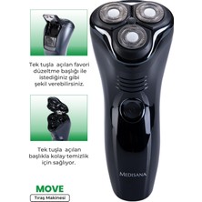 Normadia Esnek LED Ekranlı Şarjlı Oynar Başlıklı Tıraş Makinesi