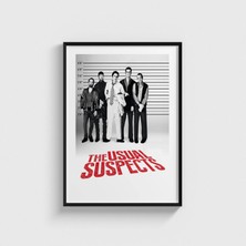 Domirus The Usual Suspects (1995) Film Posteri Çerçeveli Tablo Ev Oda Duvar Dekorasyonu